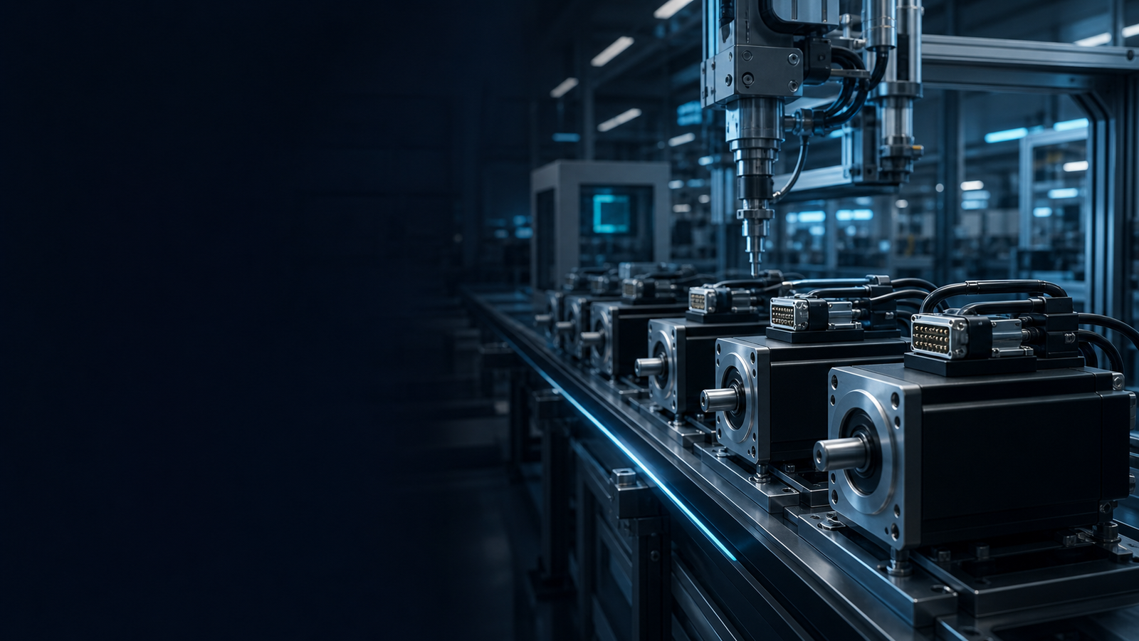 Industrial automation servo motor application