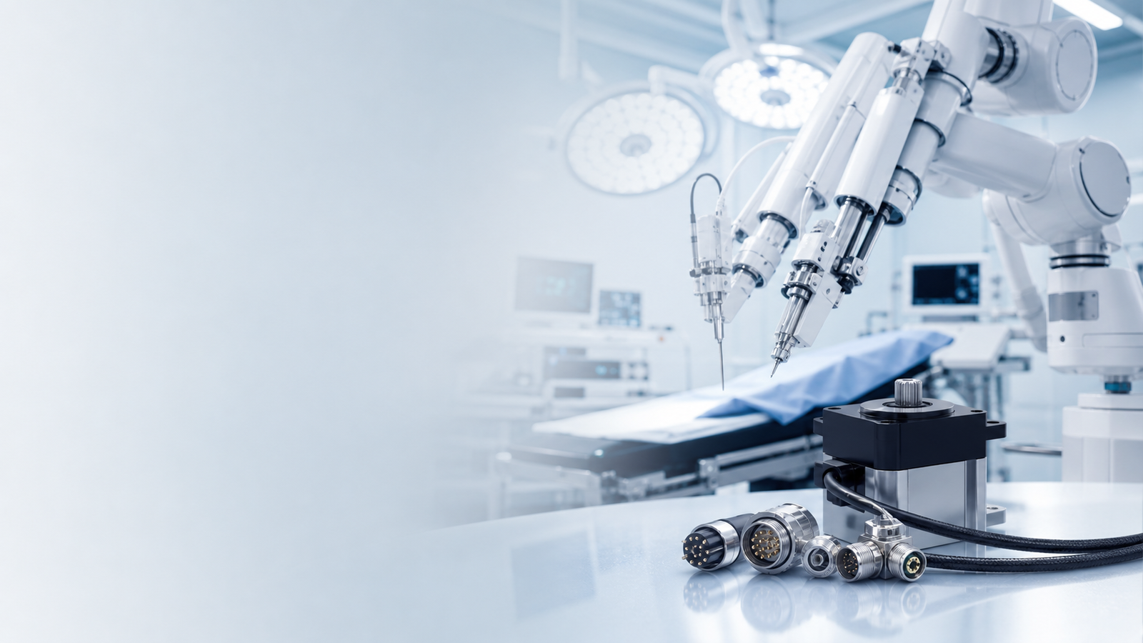 Medical device servo motor application