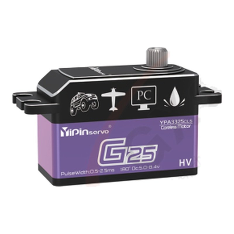 YPA3325CLS Compact Servo / IP67 Coreless Servo Motor