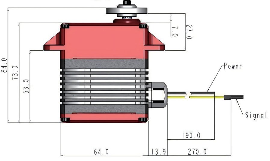GX73150BLS engineering drawing 1