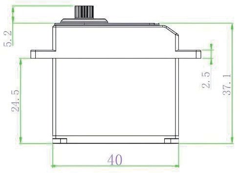 GX3350BLS engineering drawing 1