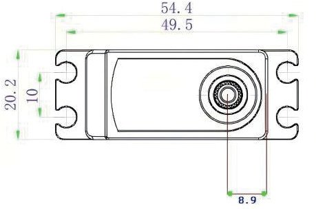 GXA3315BLS engineering drawing 1