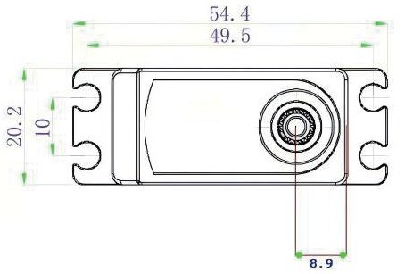GXA3312MG engineering drawing 1