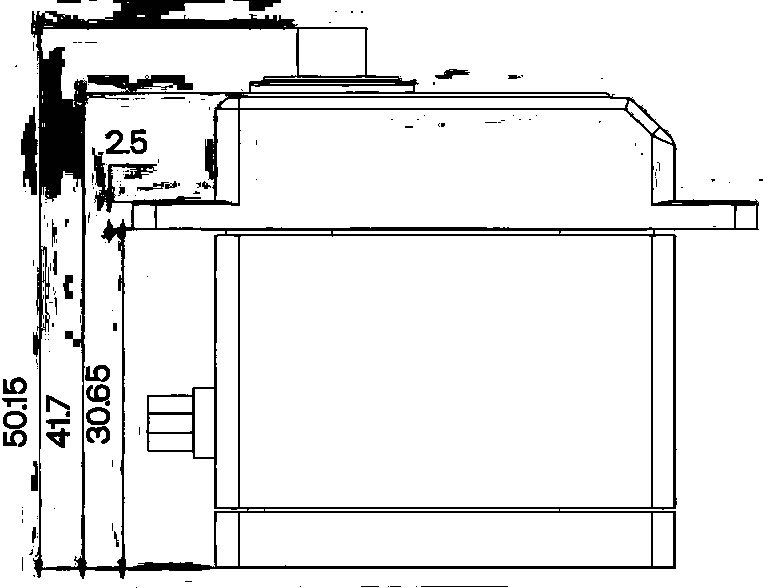 YP3360WSCLS engineering drawing 1