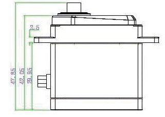 GX3340WPCLS engineering drawing 1