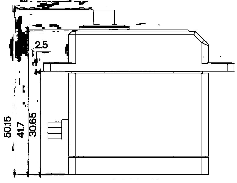 YP3345WSBLS engineering drawing 1