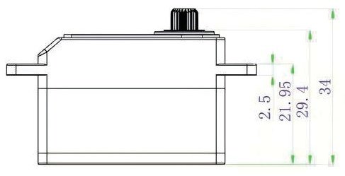 YPA3325BLS engineering drawing 1