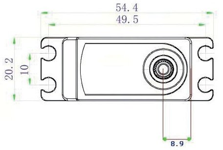 YPA3325CLS engineering drawing 1