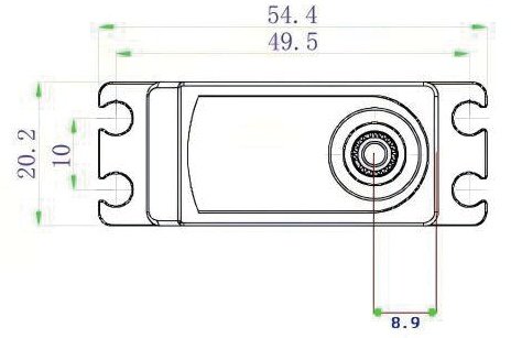 YPA3212MG engineering drawing 1