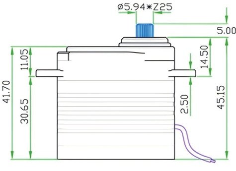 YP3235SMG engineering drawing 1
