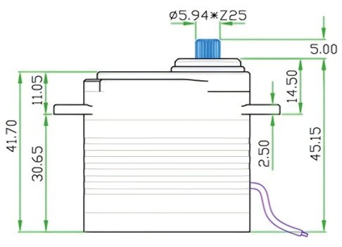 YP3255SBLS engineering drawing 1