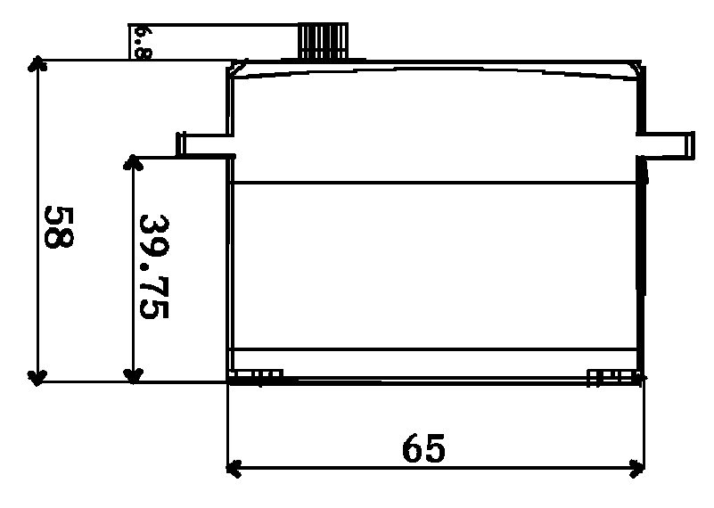 GX63150BLS engineering drawing 1