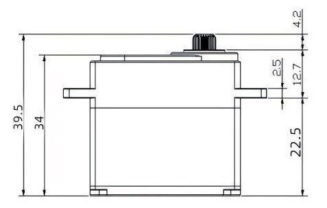 YP3230MG engineering drawing 1