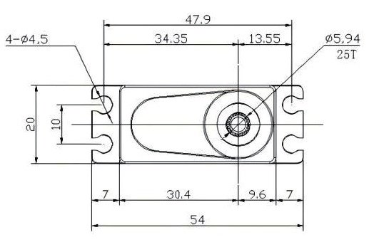 YP3240MG engineering drawing 1