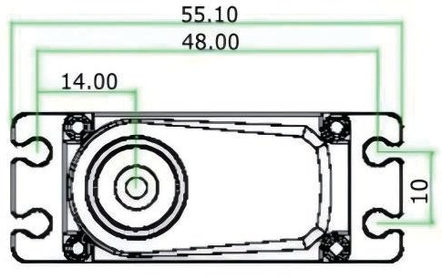 GX3380WPBLS engineering drawing 2