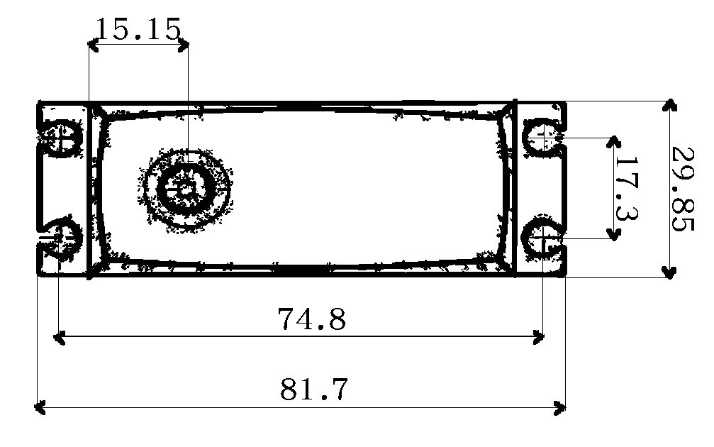 GX63120BLS engineering drawing 2