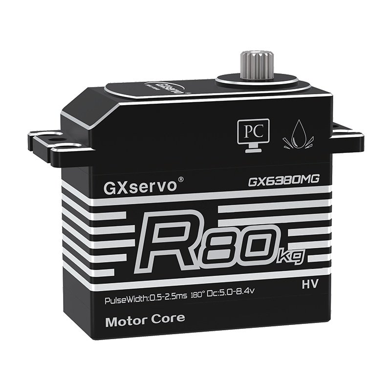 GX6380MG 1/5 / IP65 Core Motor Servo Motor