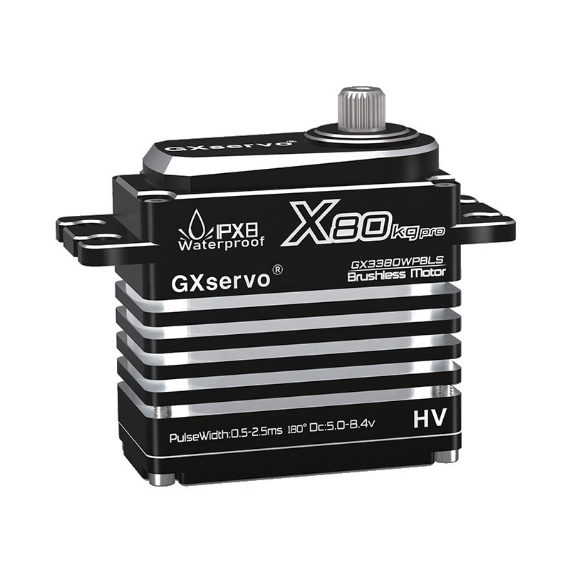 GX3380WPBLS Metal housing / IPX8 Brushless Servo Motor