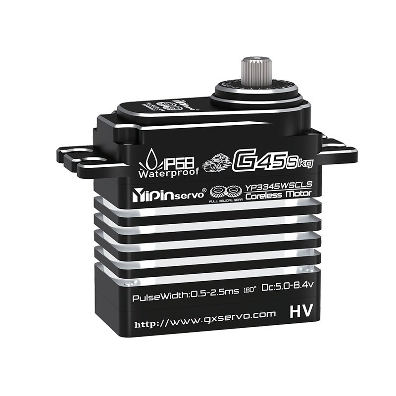 YP3345WSCLS Helical Gear / IP68 Coreless Motor Servo Motor