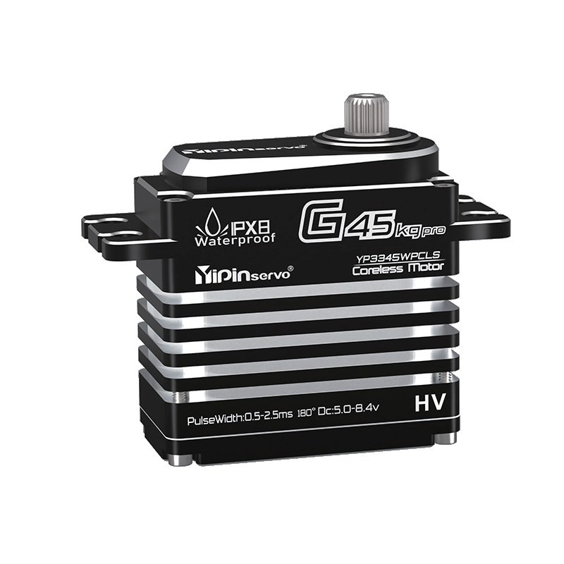 YP3345WPCLS Metal housing / IPX8 Coreless Servo Motor