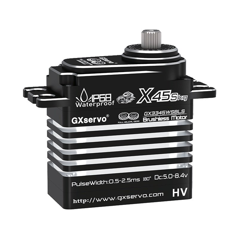 GX3345SBLS Helical Gear / IP68 Brushless Servo Motor