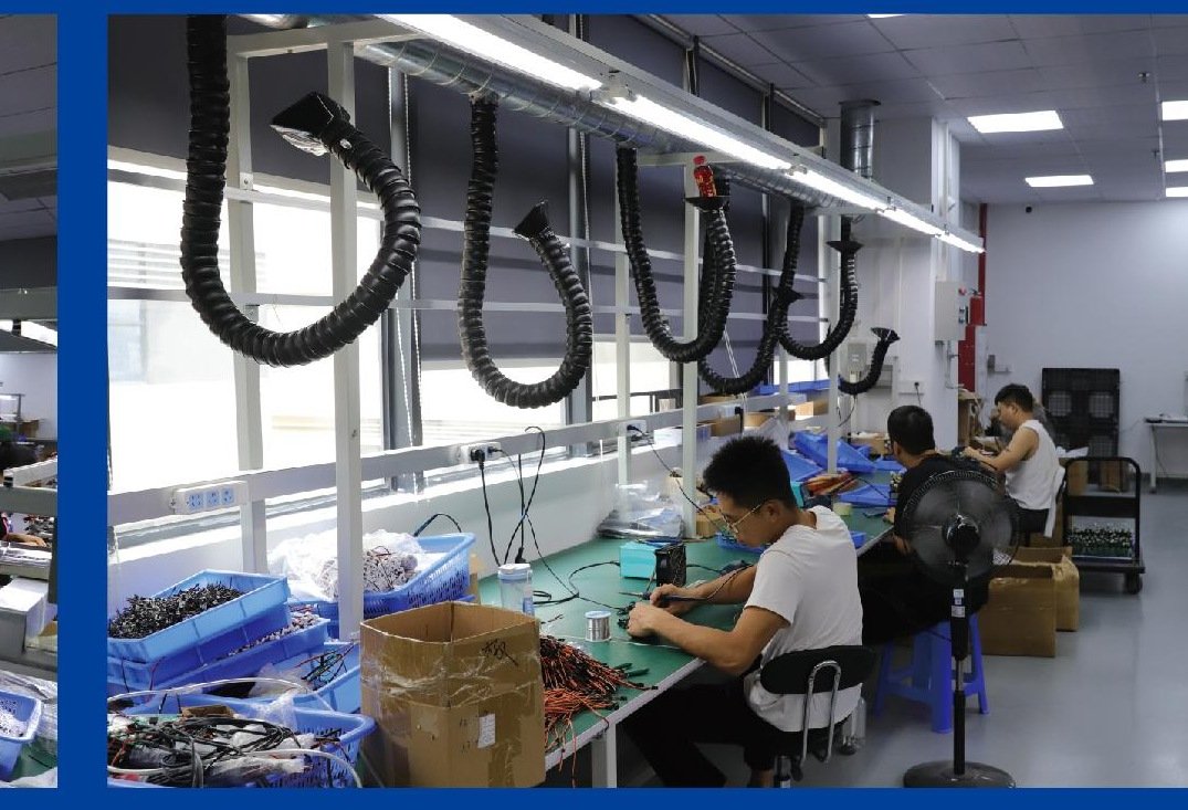 GXservo assembly and inspection area