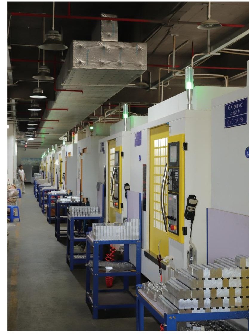 GXservo machining equipment line
