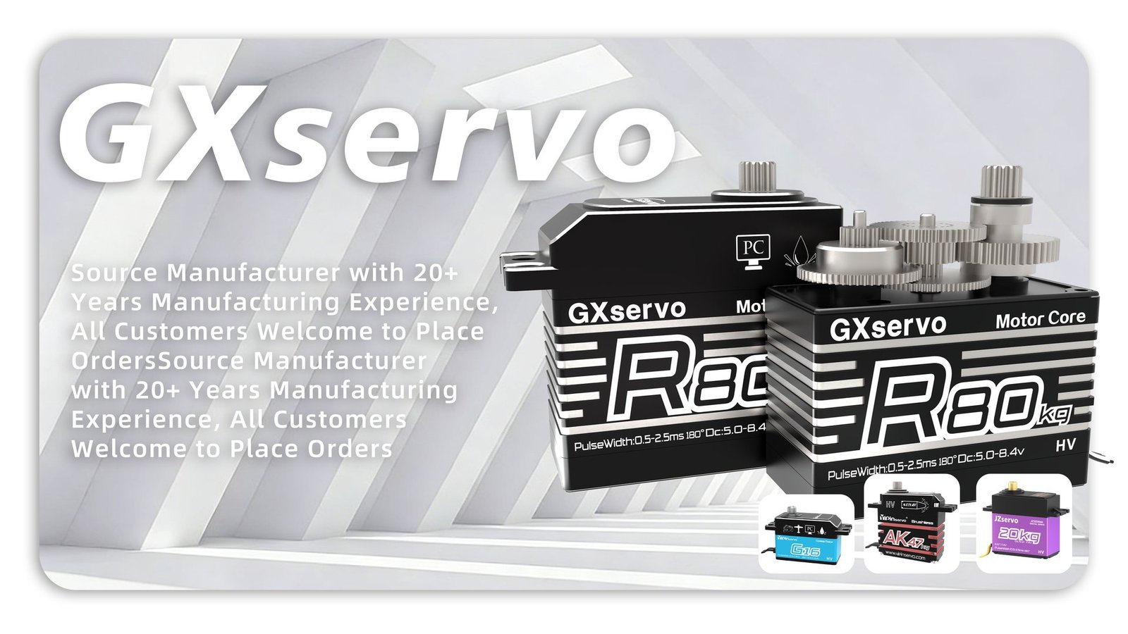 Military grade servo actuators for aerospace